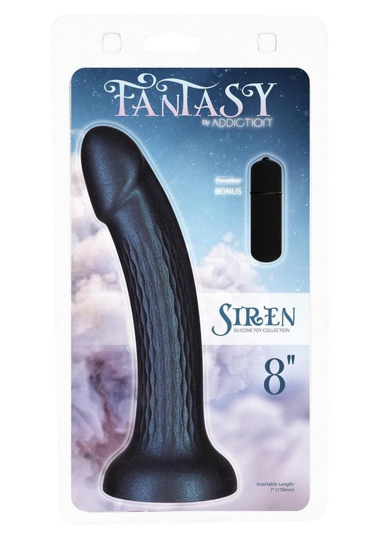 addiction fantasy siren silicone dong black friday cyber monday sale iridescent dildo with suction cup base harness ready