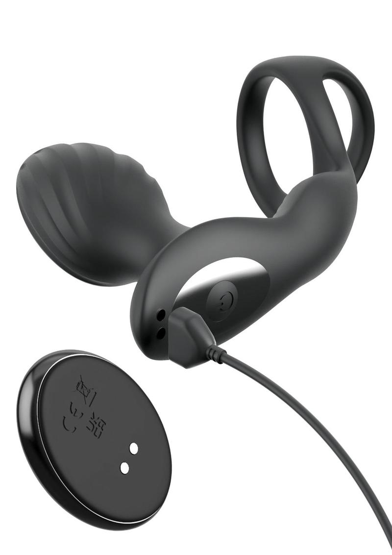 Vibrating anal plug for added stimulation