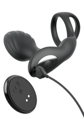 Vibrating anal plug for added stimulation