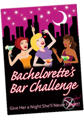 Bachelorettes Bar Challenge Cards