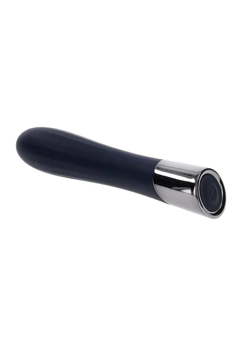 Back In Black Rechargeable Silicone Bullet