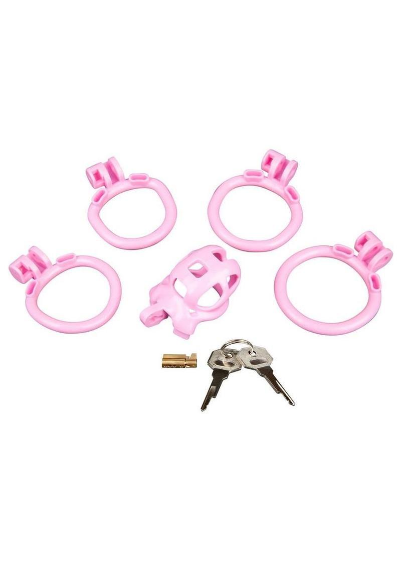 male chastity cage with ergonomic design and ventilated acrylic construction