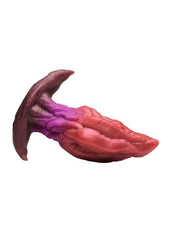 Silicone anal plug with tapered tip for easy insertion and smooth anal stimulation