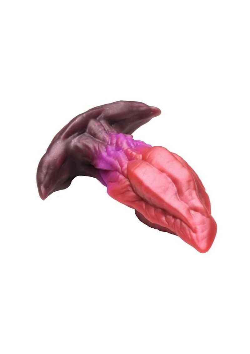 Silicone butt plug with unique ribbing for intense anal sensations during play