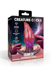 Tapered anal plug for comfortable insertion and long-lasting erotic pleasure