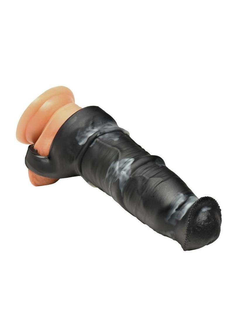 Silicone penis sleeve unique sex toy design