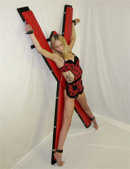 Bondage Equipment Wall Mount St Andrews Cross