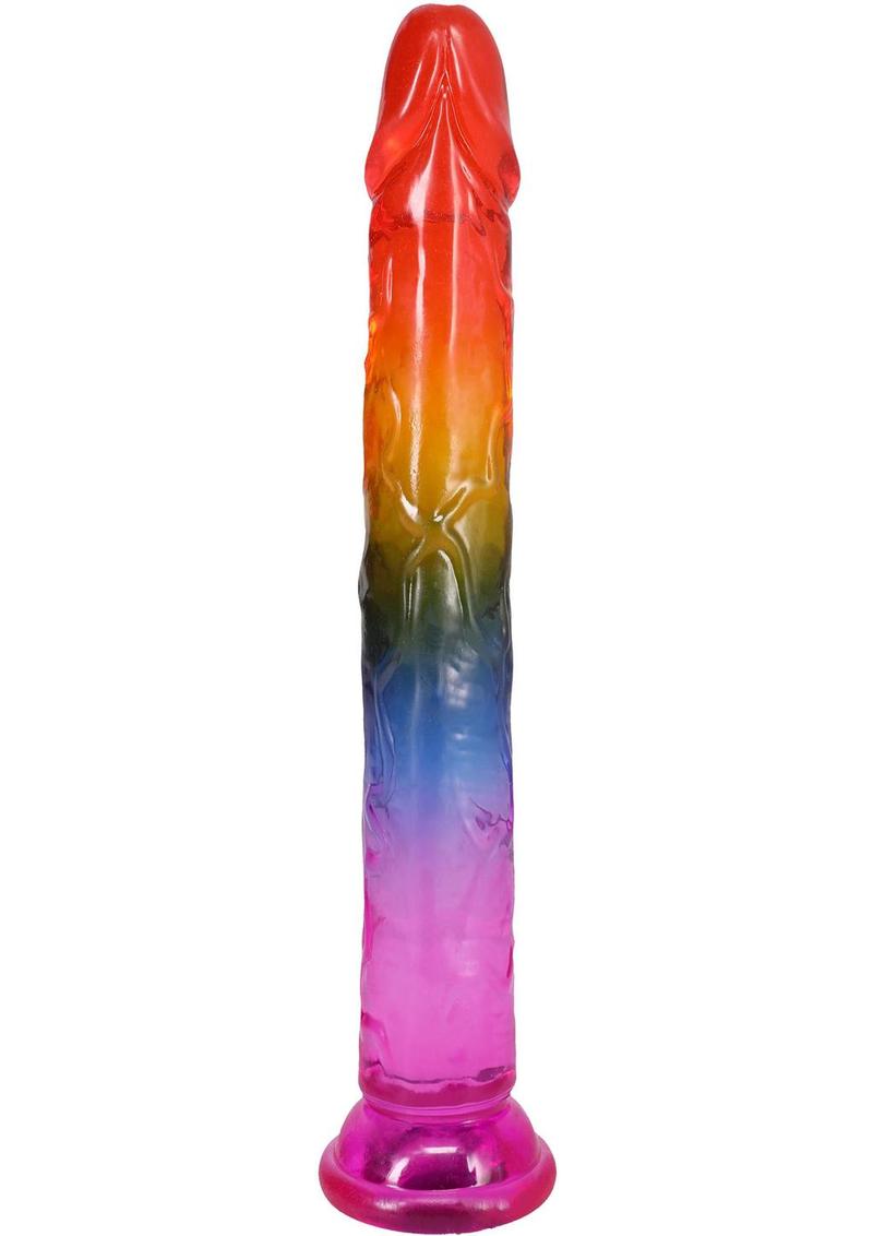 Flexible clear dildo with lifelike detail and smooth surface, body safe and easy to clean for realistic satisfaction