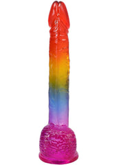 Transparent body safe dildo with realistic detail and flexible design perfect for lifelike penetration and arousal