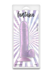 purple dildo with balls for females