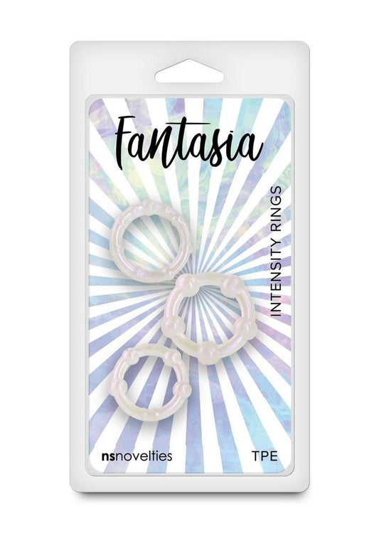 Fantasia Intensity cock Rings - White