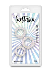 Fantasia Intensity cock Rings - White