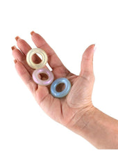 Fantasia Stamina Rings - Multicolor cock rings