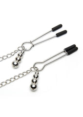 Beautiful lace and satin collar offering comfort with adjustable teasing clamps