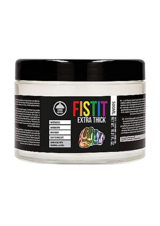 Fist It Extra Thick Rainbow Water Based Lubricant - 16.9oz/500ml
