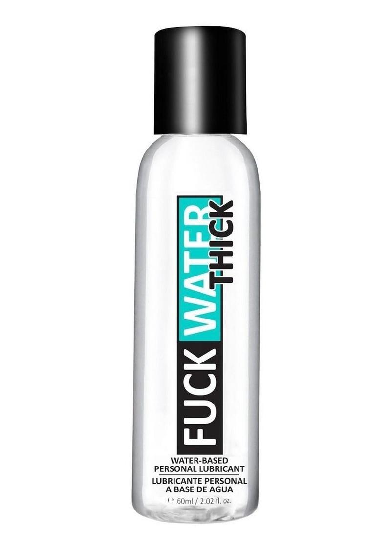 Fuck Water Thick Clear H20 Lubricant  Water-based personal lubricant bottle with thick formula- 2oz