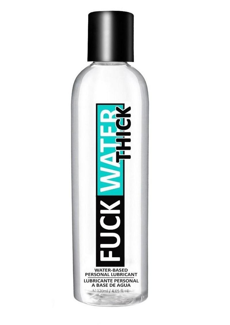 Fuck Water Thick Clear H20 ANAL Lubricant Clear H2O lube enriched with vitamin E for comfort - 4oz