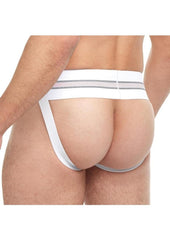 Goal Line Class Jockstrap - White - Medium/Small