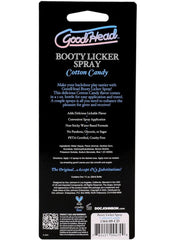 Goodhead Booty Licker Spray - Cotton Candy