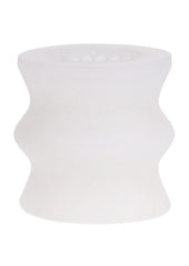 Goodhead Helping Head Silicone Stroker - Frost/White