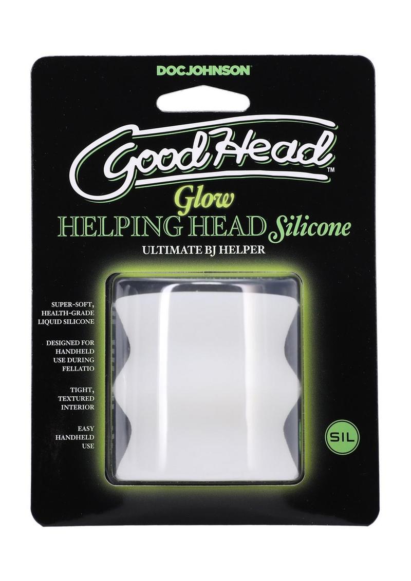 Good Head Glow Helping Stroker - Glow In The Dark/Green