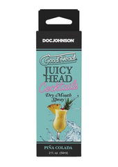 Goodhead Juicy Head Cocktails Dry Mouth Spray Boxed 2oz - Pina Colada