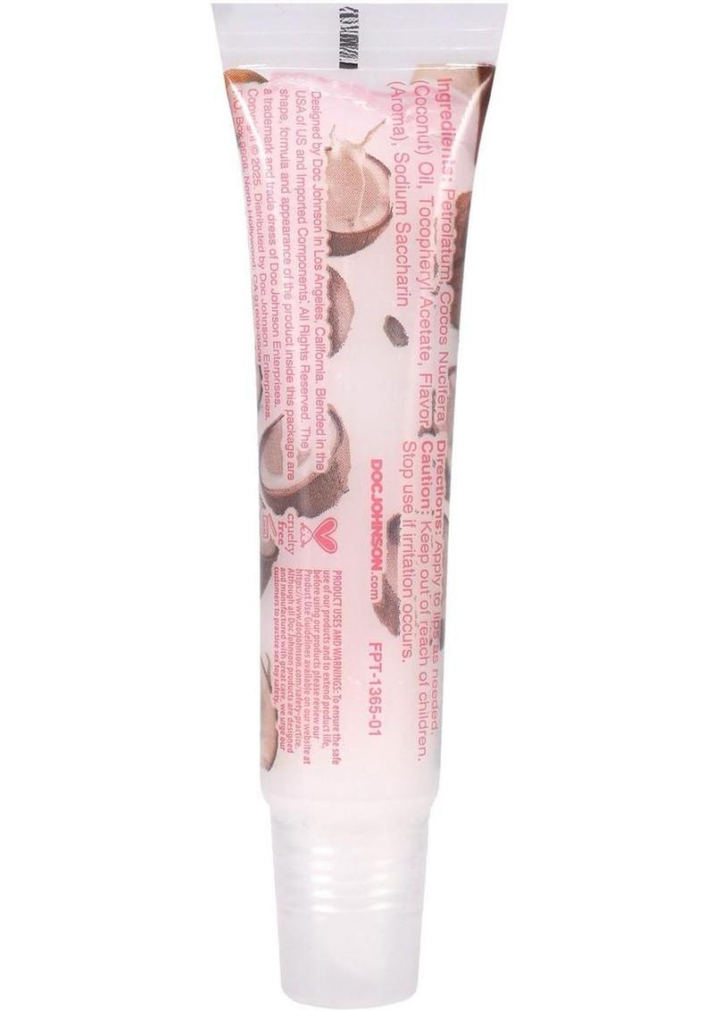 coconut cream lip balm for soft smooth oral play