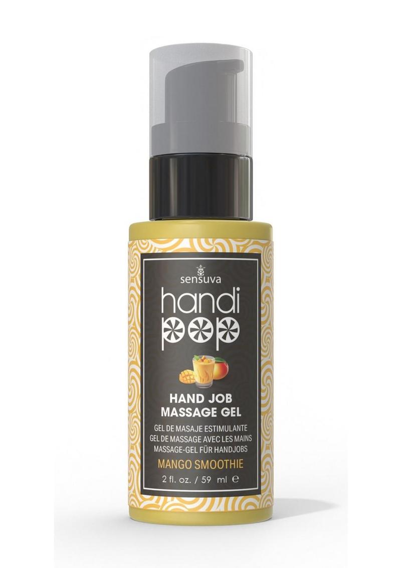 Handipop Edible Hand Job Massage Gel Mango Smoothie - 2oz