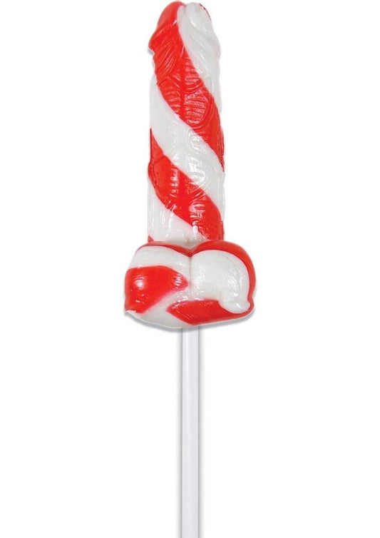 penis shaped peppermint candy pop