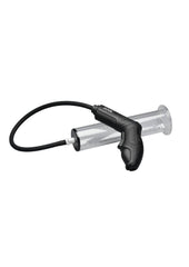 Black and silver Penis pump for male masturbator