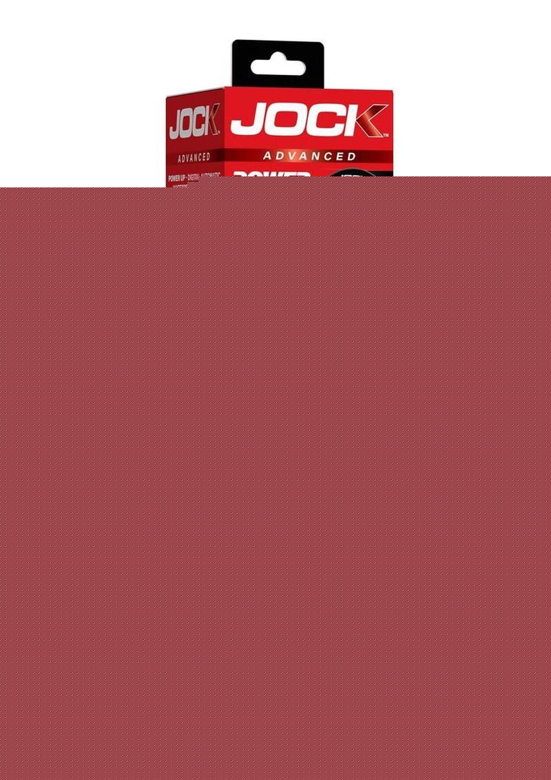 Jock Power Up Digital Automatic Waterproof Rechargeable Penis Pump - Black