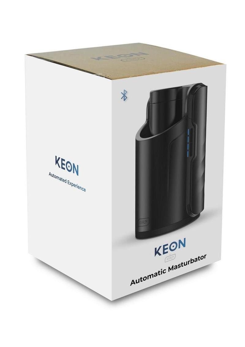 Kiiroo Keon Combo Set Rechargeable Interactive Masturbator with Feelstroker - Black