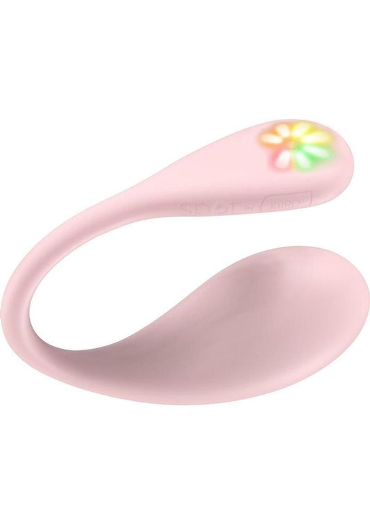 Kiiroo Spot Interactive Rechargeable Silicone Wearable Vibrating Egg - Pink