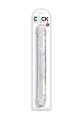King Cock Clear Double Dildo - Clear - 18in