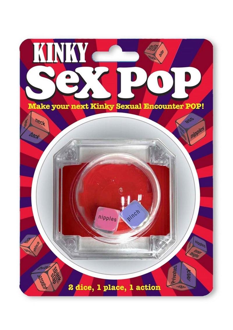 Close up of action and body part dice showing simple rules for exciting adult bedroom games for two