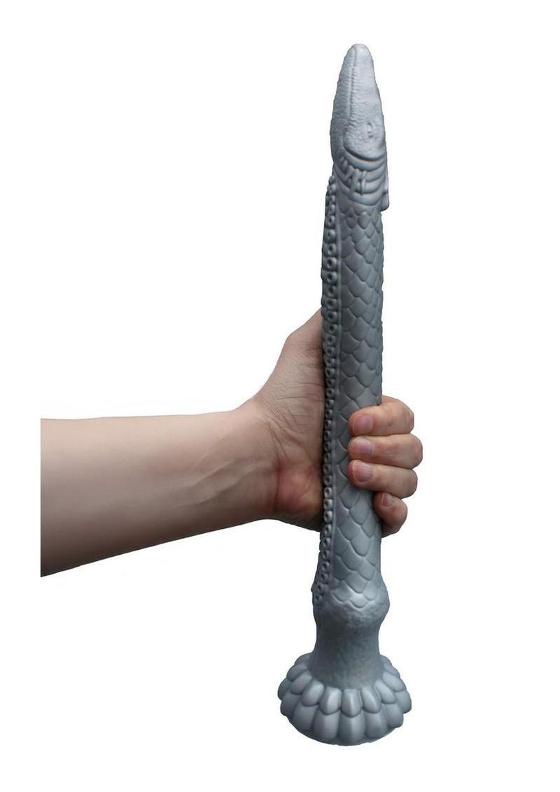 Monster cock fantasy dildo with girthy ridges for intense anal penetration and pleasure
