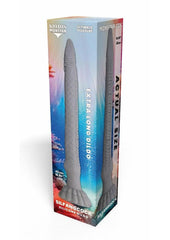 Kiotos Monstar Cox Silfang Silicone Cock with Suction Cup - Blue