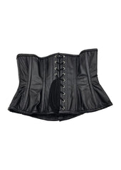 Leather Corset - Black - Large/XLarge