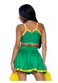 Leg Avenue 3 piece cheerleader role play outfit
