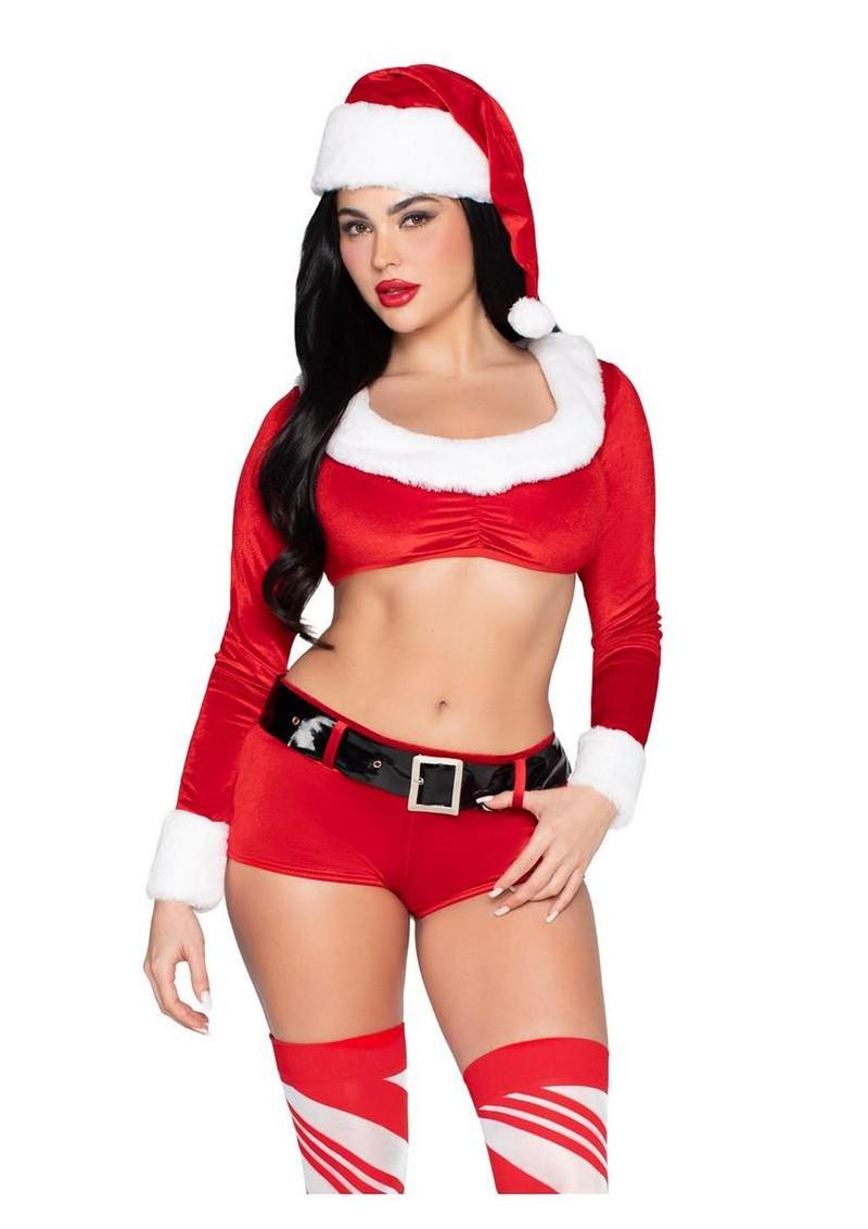 adult christmas lingerie outfit perfect for sexy gifts and romantic holiday surprises