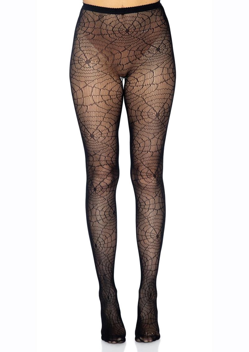 Halloween spider lace pantyhose sexy hosiery