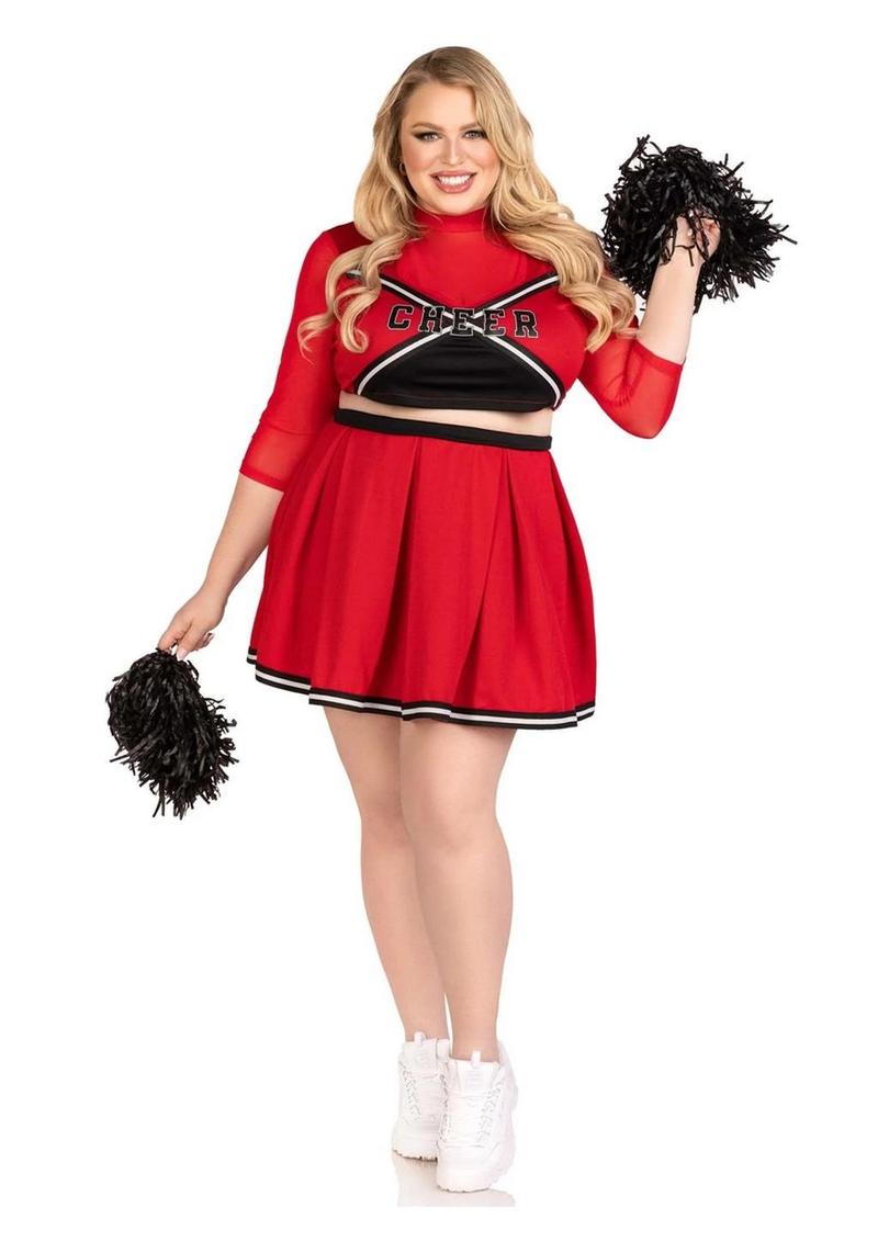 XS to 4XL Varsity Babe cheer costume sexy adult outfit