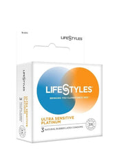 LifeStyles Ultra Sensitive - Platinum - 3pk