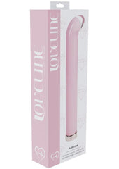 Loveline Aurora 10 Function Rechargeable Glass G-Spot Vibrator - Pinkfor Females