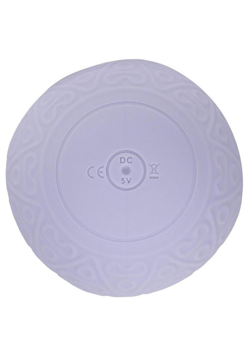 Vibrating duo massager with soft texture