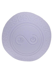Loveline Comfortpulse 10 Function Vibrating Rechargeable Silicone Duo Massager - Lavender/Purple