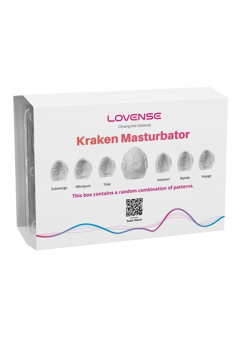 Lovense Kraken Disposable Strokers - White - 6 Per Pack