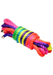 Master Series Bondage Rope - Multicolor/Rainbow - 16ft