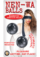 Nen-Wa Magnetic Hemitite Balls 1.18in - Graphite - Metal