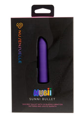 Nu Sensuelle Sunni Nubii Rechargeable Silicone Heating Bullet - Purple